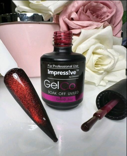 Гел Лак Impress!ve №374 Fanatasy Cat eye - Image 2