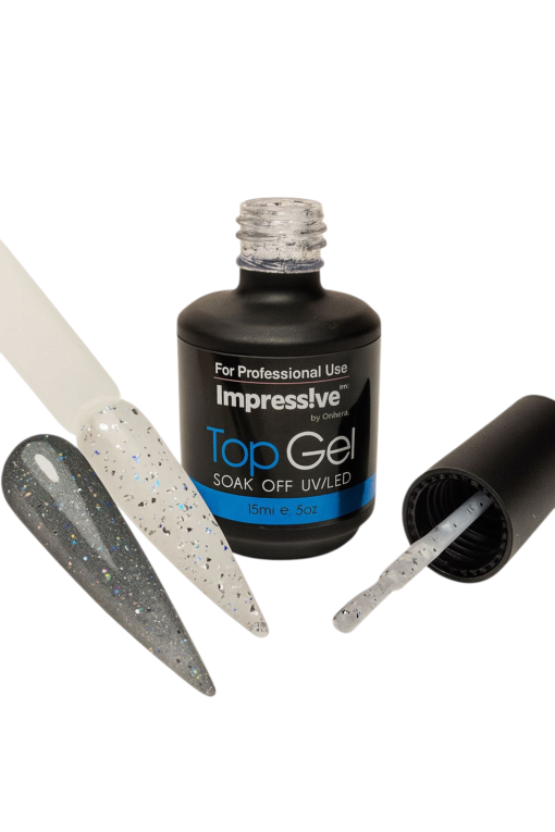 Impressive Foil flake Топ Лак №025