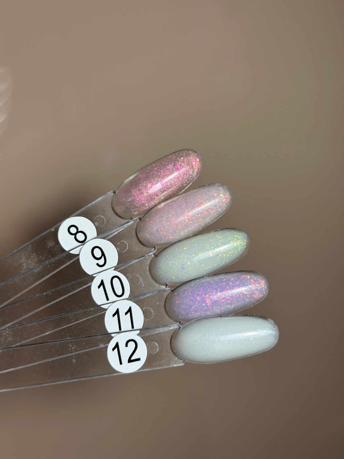 Течен гел за нокти Impressive Liquid Gel 30гр №012 с частици HEMA&TPO FREE - Image 4