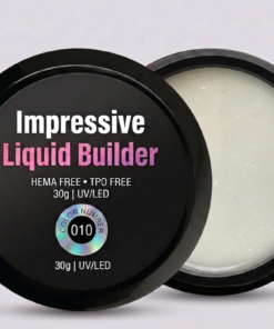 Течен гел за нокти Impressive Liquid Gel 30гр №012 с частици HEMA&TPO FREE