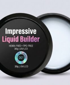 Течен гел за нокти Impressive Liquid Gel 30гр №001 HEMA&TPO FREE