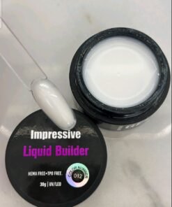 Alternative view of Течен гел за нокти Impressive Liquid Gel 30гр №012 с частици HEMA&TPO FREE